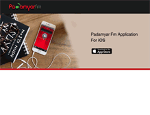 Tablet Screenshot of padamyarfm.com